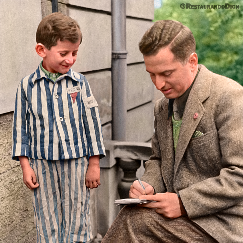 Joseph Schleifstein en Buchenwald — restaurado